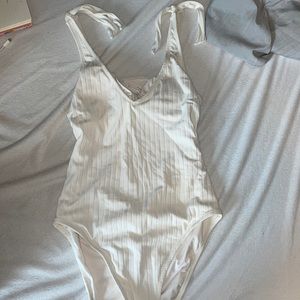 Cream/Off White One piece swimsuit!!